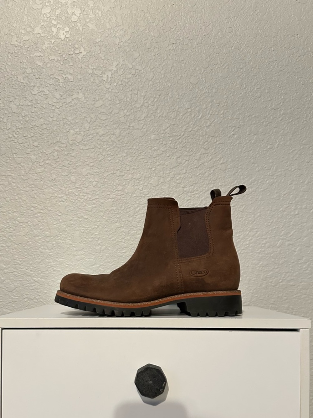 Chaco Brown Suede Chelsea Booties - Picture 5 of 6